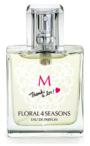 人気の香り、香水通販「5月の贈り物」フルボトル
